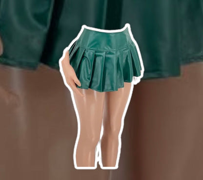 IT GIRL- High Waist Mini Pleated Skirt